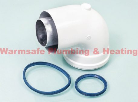 Baxi 241687 Multifit 93deg flue bend 70/110mm