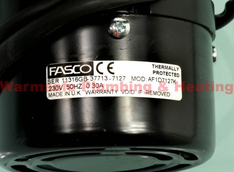 POWRMATIC NVX1050EXH EXHAUST FLUE FAN NVX 10-50 TORIN 077446 DSA 424-215