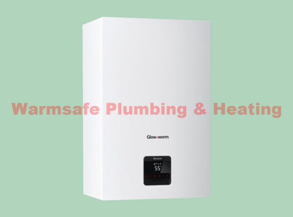 Glow-worm Compact Combi Boiler 28c AS/1 H-GB & Horizontal Flue ...